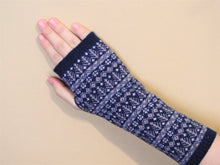 画像をギャラリービューアに読み込む, ハンドウォーマー 【森 青×黄色×グレー】 No.1003-4