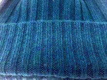 画像をギャラリービューアに読み込む, リブ編みニットキャップ 【深藍色】