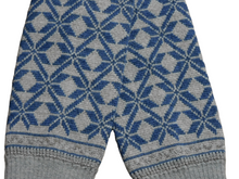 画像をギャラリービューアに読み込む, ハンドウォーマー 風車柄 No.1003-2 【ブルー系】