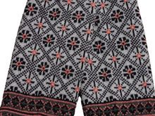 画像をギャラリービューアに読み込む, ハンドウォーマー 【花柄 ピンク系サシ色】 No.1005-1