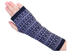 画像をギャラリービューアに読み込む, ハンドウォーマー 【森 アイボリー×ピンク系】 No.1003-4