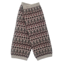 画像をギャラリービューアに読み込む, ハンドウォーマー 【森 アイボリー × 赤×茶】 No.1003-4